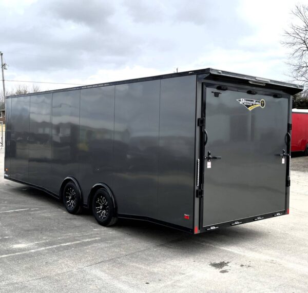 Enclosed Car Hauler 2025 24′ Blaze w/Finished Interior/Aluminum Wheels & Rear Wing #8635 - Image 7