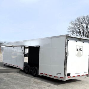 Enclosed ATC Gooseneck Trailer 2025 40′ Aluminum ROM 500 #4897