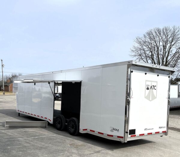 Enclosed ATC Gooseneck Trailer 2025 40′ Aluminum ROM 500 #4897