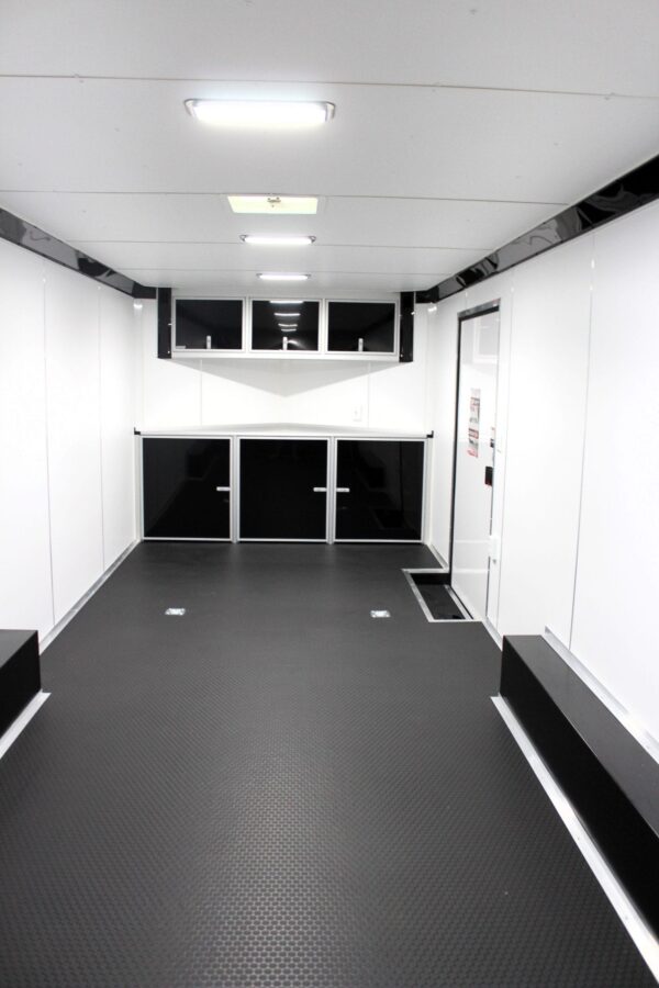 Enclosed Car Hauler 2025 24′ Blaze w/Finished Interior/Aluminum Wheels & Rear Wing #8506 - Image 3
