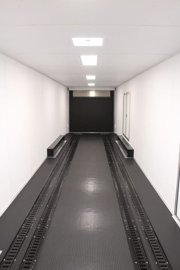 Enclosed Gooseneck Trailer For Sale 48′ 2025 E-Z Loading Car Transporter Trailer #0142 - Image 4