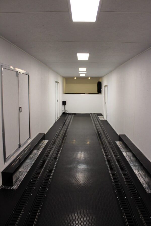 Enclosed Gooseneck Trailer For Sale 48′ 2025 E-Z Loading Car Transporter Trailer #0142 - Image 3