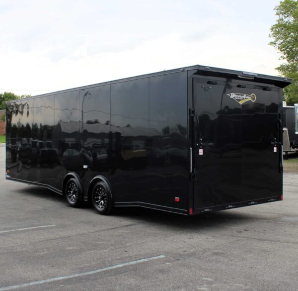 Enclosed Car Hauler 2025 26′ Blaze Finished 7′ Interior & Rear Wing #9138 - Image 6