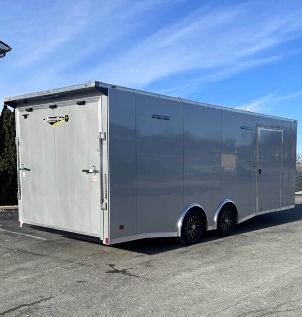 Enclosed Car Hauler 2025 22′ Blaze w/Finished Interior/ Aluminum Wheels & Rear Wing #7740 - Image 6
