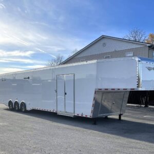 Enclosed Gooseneck Trailer For Sale 2025 48′ Haulmark Edge Car Hauler LOADED #8726
