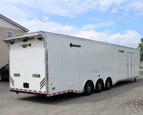 Enclosed Gooseneck Trailer For Sale 2025 44′ Edge Car Hauler #7879 - Image 7