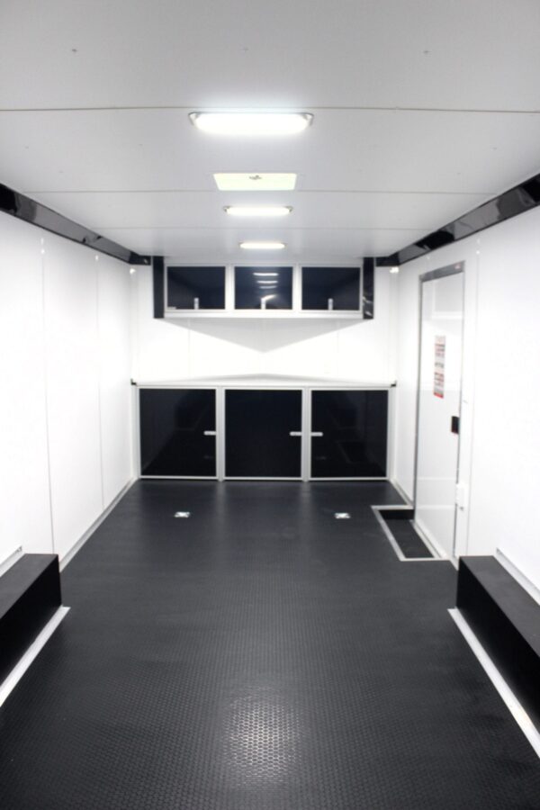Enclosed Car Hauler 2025 22′ Blaze w/Finished Interior/Aluminum Wheels & Rear Wing #8491 - Image 4