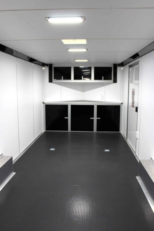 Enclosed Car Hauler 2025 24′ Aluminum Blaze w/Aluminum Wheels/Rear Wing & Finished Interior #9500 - Image 3