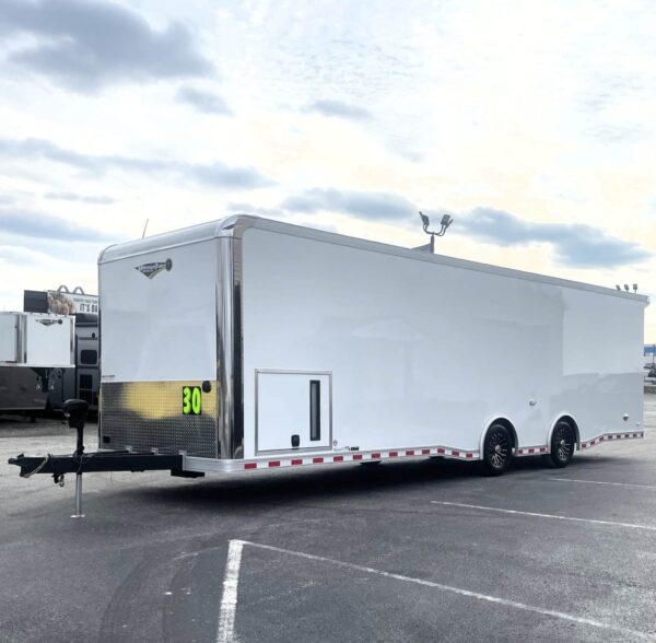 Enclosed Trailer For Sale 2025 30′ Icon Performance Car Hauler w/Free Upgraded C-Tech Toolbox #7712 - Image 5