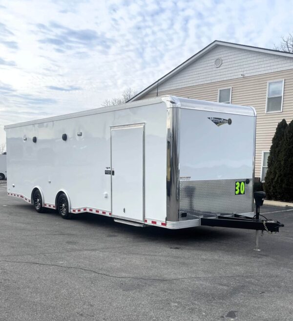 Enclosed Trailer For Sale 2025 30′ Icon Performance Car Hauler w/Free Upgraded C-Tech Toolbox #7712