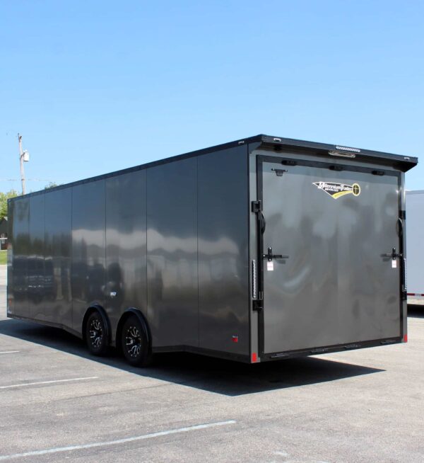 Enclosed Car Hauler 2025 26′ Blaze Finished 7ft Interior & Rear Wing #8507 - Image 6