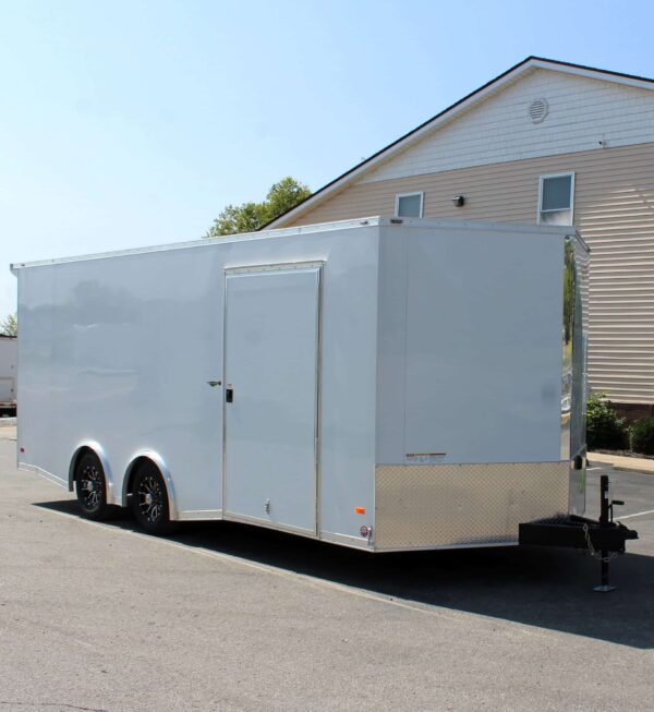 Enclosed Car Hauler 2025 20′ Blaze w/Finished Interior/Aluminum Wheels & Rear Wing #9528 - Image 5