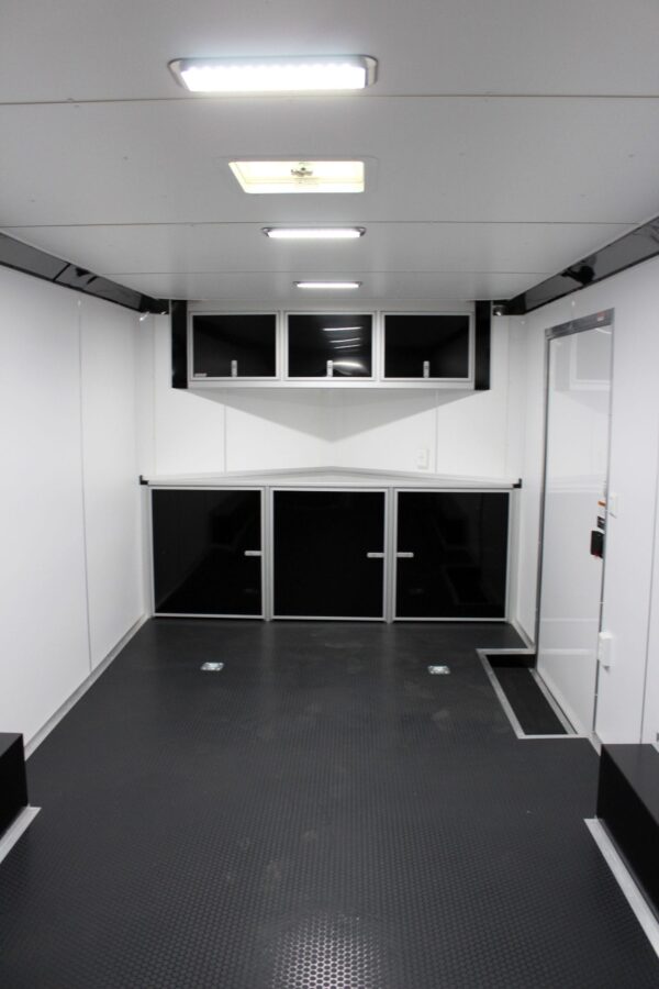Enclosed Car Hauler 2025 20′ Blaze w/Finished Interior/Aluminum Wheels & Rear Wing #9528 - Image 3