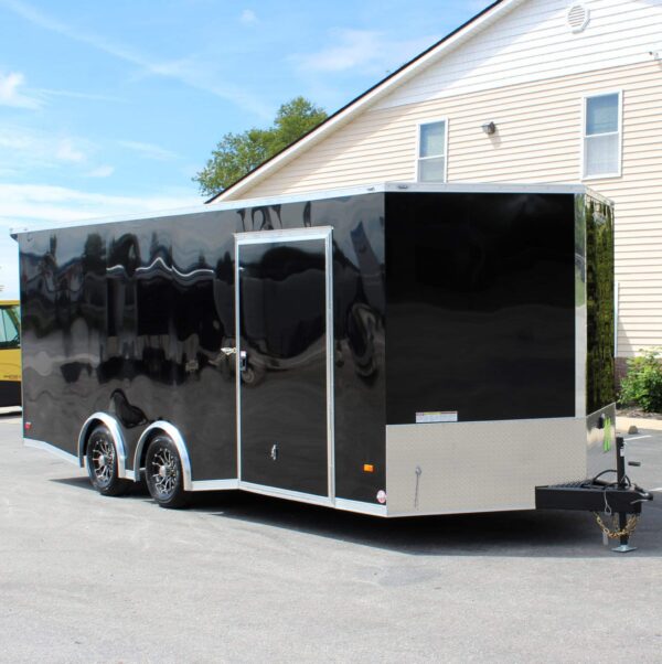 Enclosed Car Hauler 2025 20′ Blaze w/Finished Interior/Aluminum Wheels & Rear Wing #9527 - Image 5