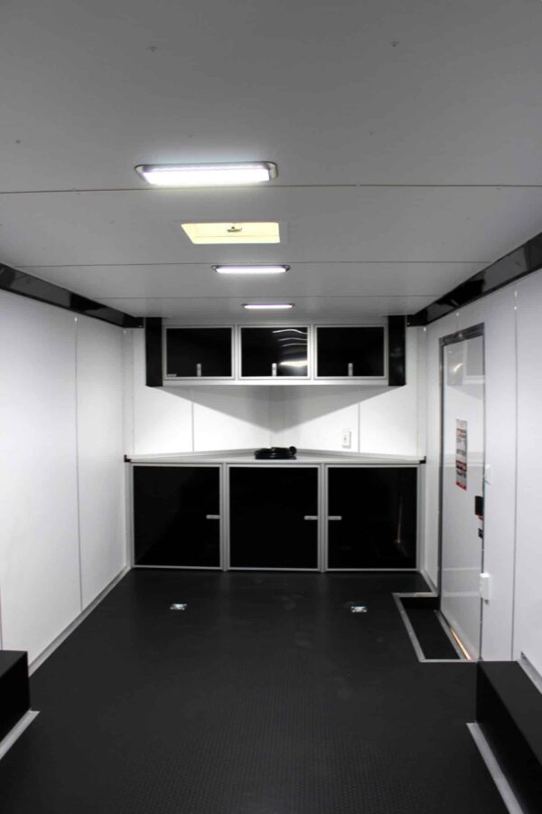 Enclosed Car Hauler 2025 20′ Blaze w/Finished Interior/Aluminum Wheels & Rear Wing #9527 - Image 3
