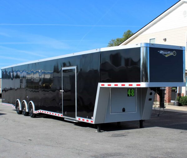 Enclosed Gooseneck Trailer 2025 48′ Icon Performance Car Hauler w/Free Upgraded C-Tech Toolbox #8734