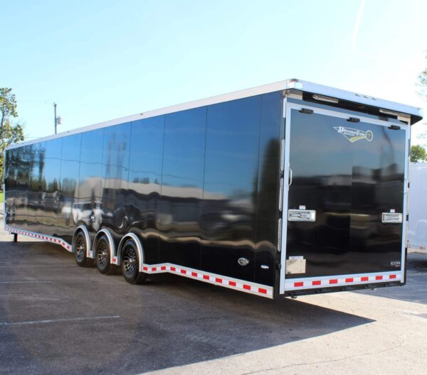 Enclosed Gooseneck Trailer 2025 48′ Icon Performance Car Hauler w/Free Upgraded C-Tech Toolbox #8734 - Image 7