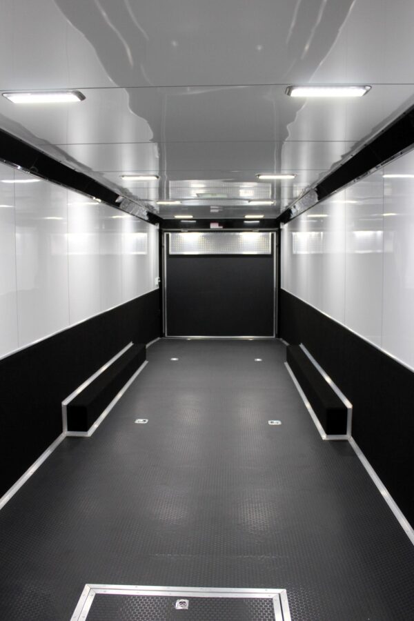 Enclosed Gooseneck Trailer 2025 48′ Icon Performance Car Hauler w/Free Upgraded C-Tech Toolbox #8734 - Image 5