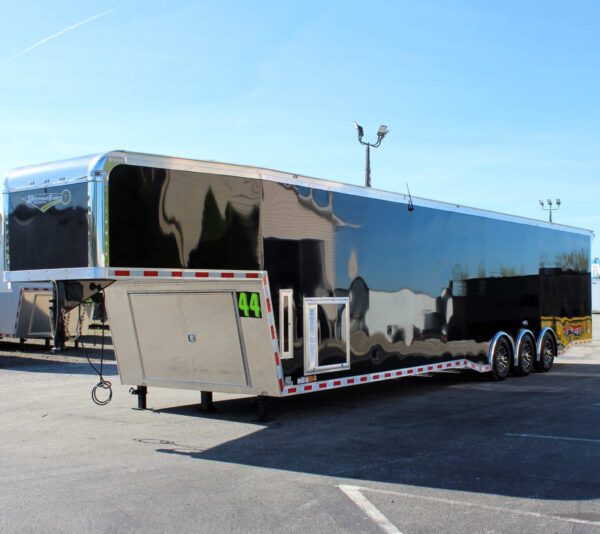 Enclosed Gooseneck Trailer For Sale 2025 44′ Edge Car Hauler #2766 - Image 7