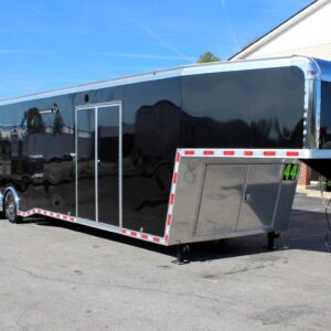 Enclosed Gooseneck Trailer For Sale 2025 44′ Edge Car Hauler #2766