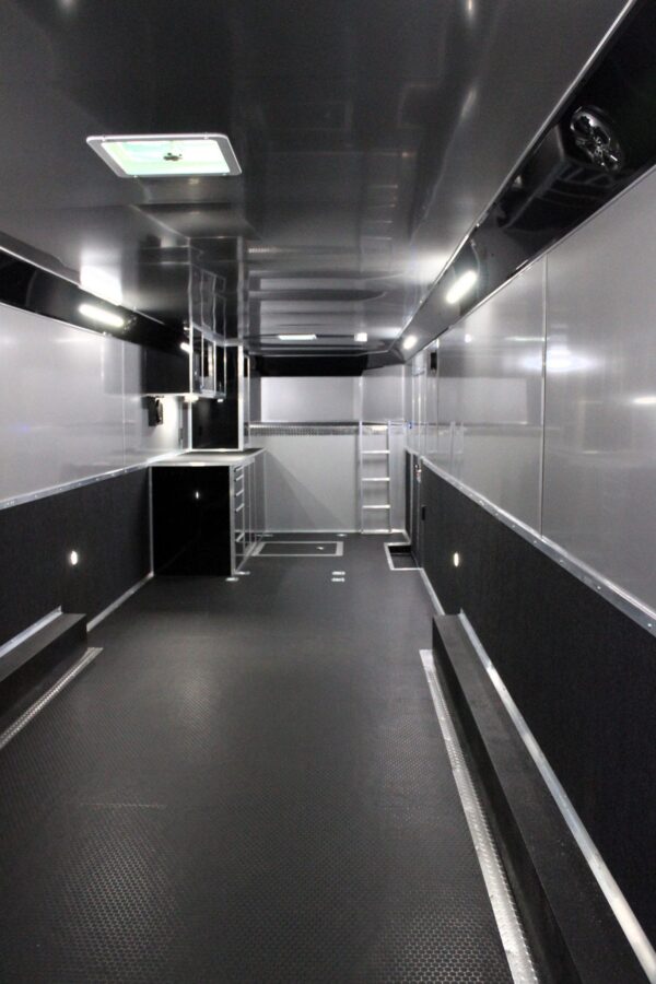 Enclosed Gooseneck Trailer For Sale 2025 44′ Edge Car Hauler #2766 - Image 3