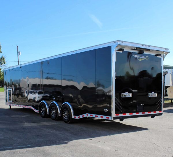 Enclosed Gooseneck Trailer For Sale 2025 44′ Edge Car Hauler #2766 - Image 8