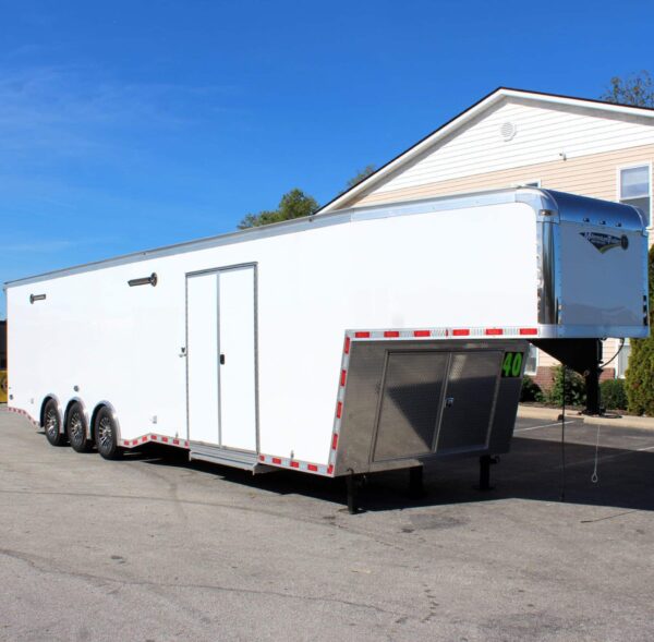 Enclosed Gooseneck Trailer 2025 40′ Haulmark Edge LOADED #2767