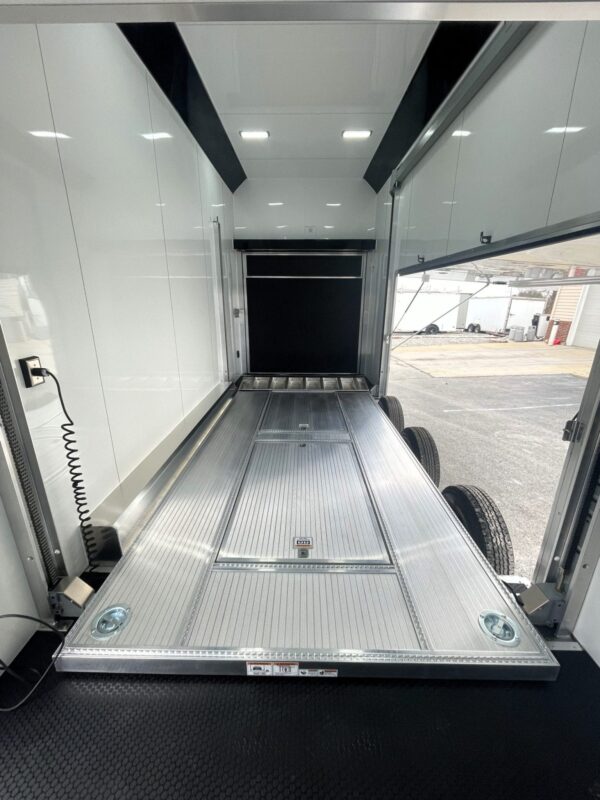 Enclosed ATC Car Trailer 2025 30′ Aluminum Stacker ROM 800 #4003 - Image 4