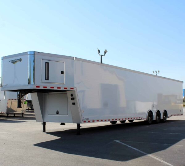 Enclosed Gooseneck Trailer 2025 48′ Icon Performance Car Hauler w/Free Upgraded C-Tech Toolbox #8687 - Image 5