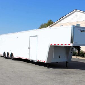 Enclosed Gooseneck Trailer 2025 48′ Icon Performance Car Hauler w/Free Upgraded C-Tech Toolbox #8687