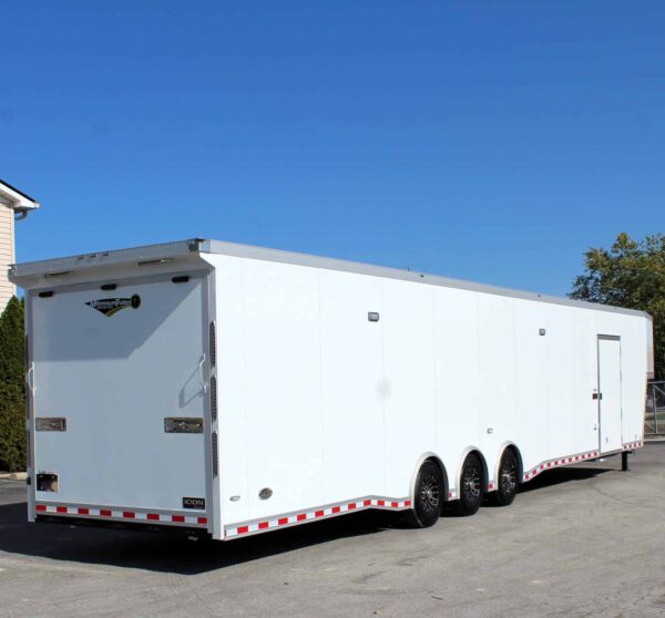Enclosed Gooseneck Trailer 2025 48′ Icon Performance Car Hauler w/Free Upgraded C-Tech Toolbox #8687 - Image 6