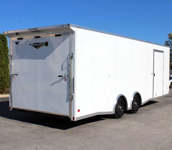 Enclosed Car Hauler 2025 24′ Blaze w/Aluminum Wheels/Rear Wing & Finished Interior #7515 - Image 7