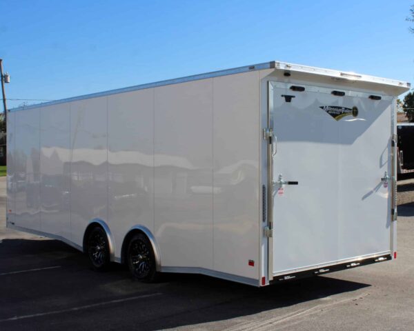 Enclosed Car Hauler 2025 24′ Blaze w/Aluminum Wheels/Rear Wing & Finished Interior #7515 - Image 6