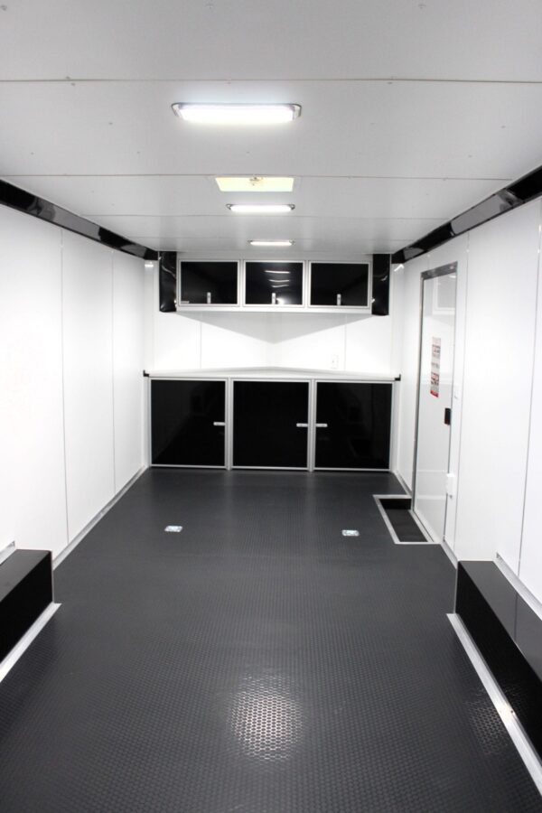 Enclosed Car Hauler 2025 24′ Blaze w/Aluminum Wheels/Rear Wing & Finished Interior #7515 - Image 3