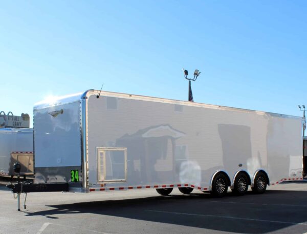 Enclosed Car Trailer 2025 34′ w/Turbo Package #9437 - Image 6