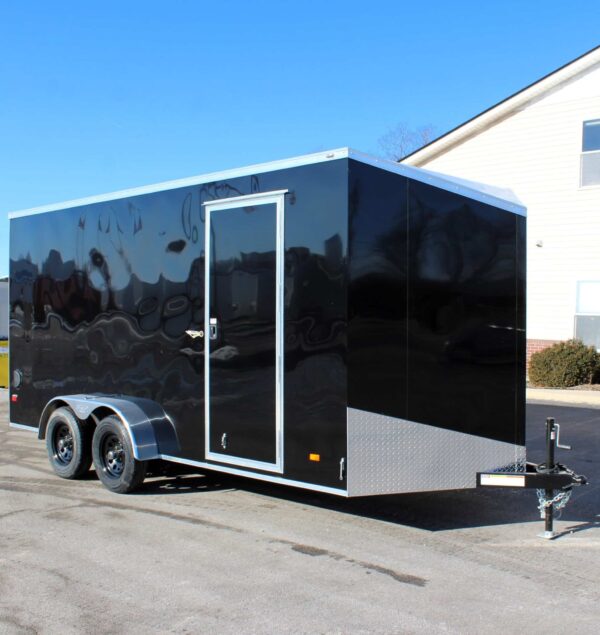 Enclosed Cargo Trailers 2025 7′ X 16′ Scout w/Ramp Door & 7′ Interior #8226 - Image 5