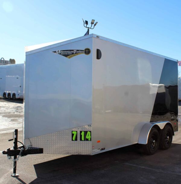 Enclosed Cargo Trailer 2025 7′ X 14′ Scout w/ 7′ Interior & Ramp Door #8005