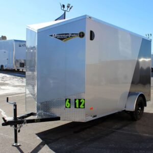 Enclosed Cargo Trailer 2025 6′ X 12′ Scout w/V-Nose & Ramp Door #8063