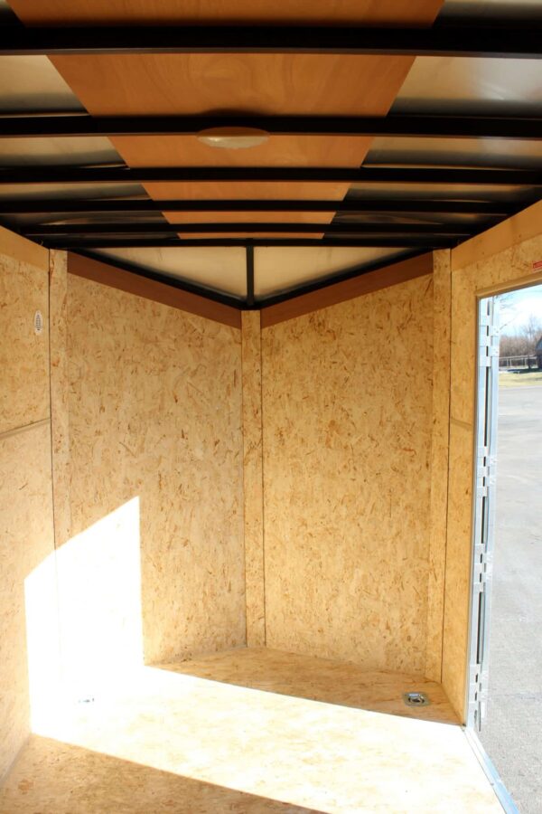 Enclosed Cargo Trailer 2025 6′ X 12′ Scout w/V-Nose & Ramp Door #8063 - Image 3