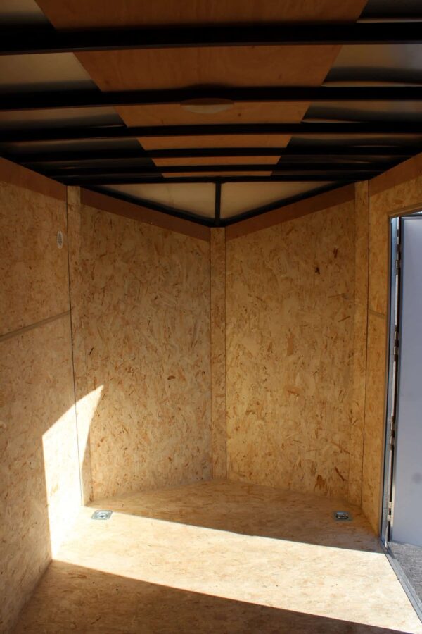 Enclosed Cargo Trailer 2025 6′ X 12′ Scout w/Ramp Door & V-Nose #8058 - Image 3