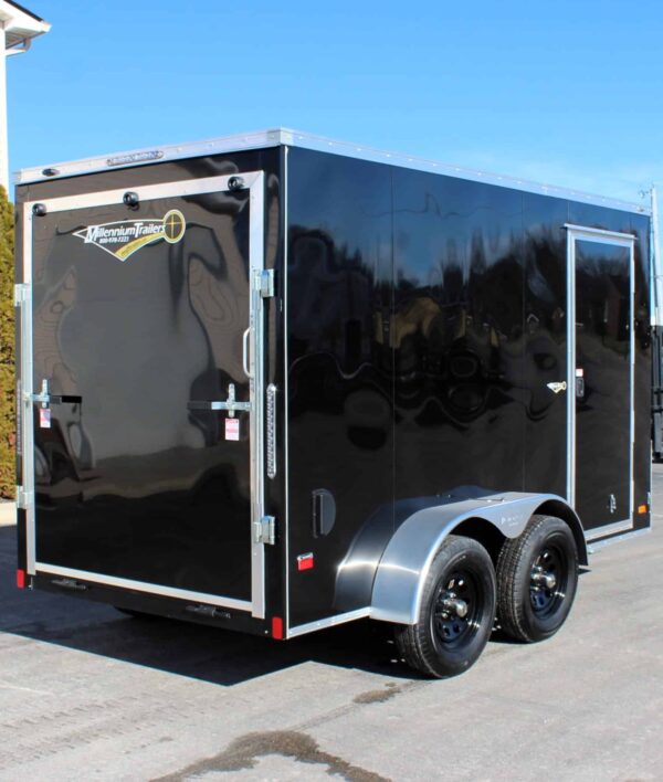 Enclosed Cargo Trailer 2025 6′ X 12′ Scout w/Installed D-Rings & Ramp Door #8215 - Image 6