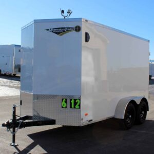 Enclosed Cargo Trailer 2025 6′ X 12′ Scout w/Installed D-Rings & Double Rear Doors #7901
