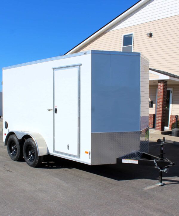 Enclosed Cargo Trailer 2025 6′ X 12′ Scout w/Installed D-Rings & Double Rear Doors #7901 - Image 5