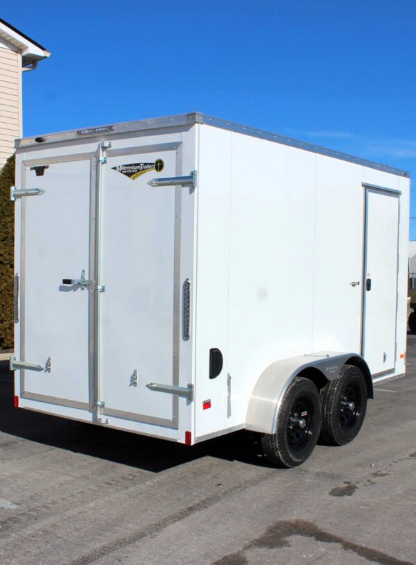 Enclosed Cargo Trailer 2025 6′ X 12′ Scout w/Installed D-Rings & Double Rear Doors #7901 - Image 6