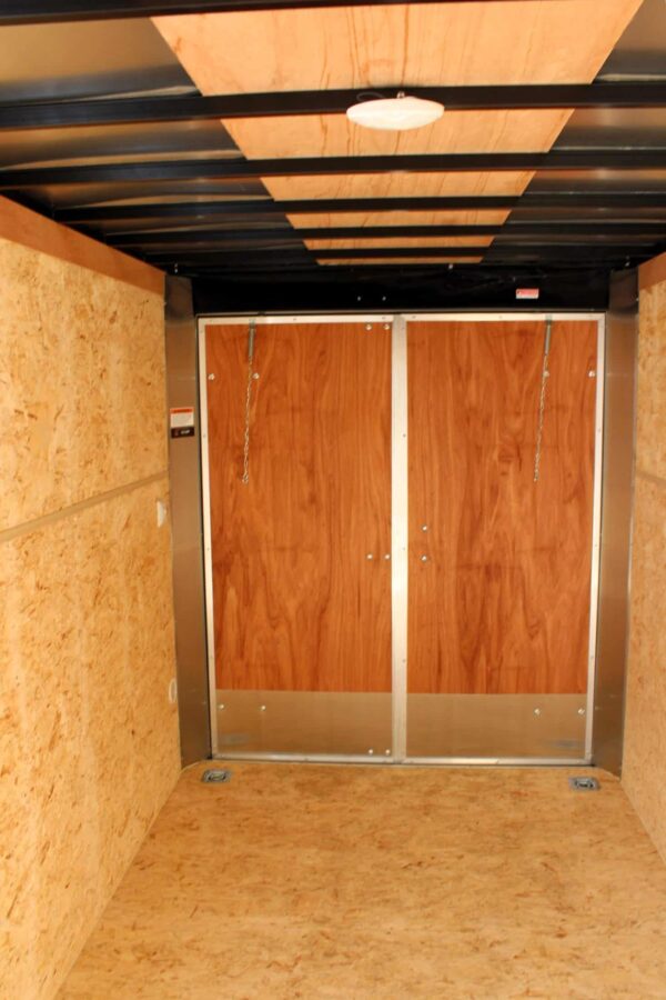 Enclosed Cargo Trailer 2025 6′ X 12′ Scout w/Installed D-Rings & Double Rear Doors #7901 - Image 4