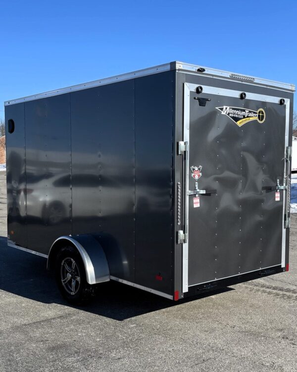 Enclosed Cargo Trailer 2025 6ft. X 12ft. Hero w/Aluminum Wheels & Ramp Door #7886 - Image 7
