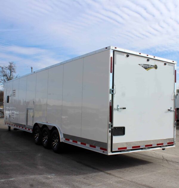 Enclosed Trailer with Living Quarters 2025 40′ 20′ LQ/Large Bath, Tapered Nose #0164 - Image 12