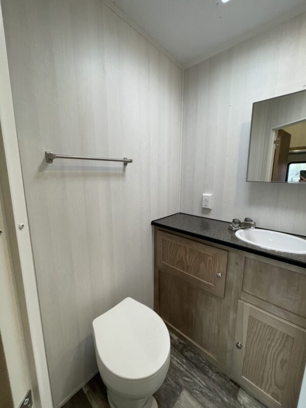 Enclosed Trailer with Living Quarters 2025 40′ 20′ LQ/Large Bath, Tapered Nose #0164 - Image 5