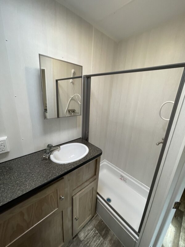 Enclosed Trailer with Living Quarters 2025 40′ 20′ LQ/Large Bath, Tapered Nose #0164 - Image 6
