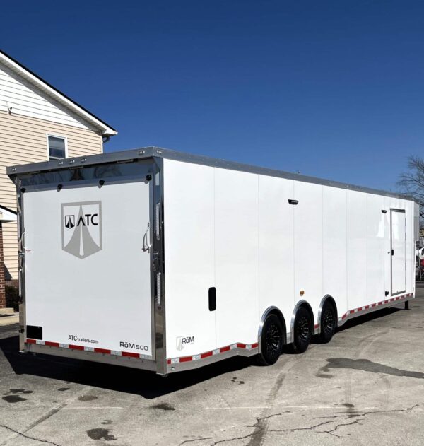Enclosed ATC Car Trailer 2025 44′ Gooseneck ROM 500 #4896 - Image 8